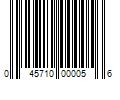 Barcode Image for UPC code 045710000056