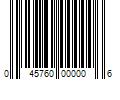 Barcode Image for UPC code 045760000006