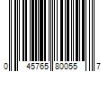 Barcode Image for UPC code 045765800557