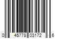 Barcode Image for UPC code 045778031726