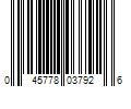 Barcode Image for UPC code 045778037926