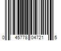 Barcode Image for UPC code 045778047215