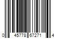 Barcode Image for UPC code 045778672714