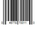 Barcode Image for UPC code 045778700110