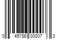 Barcode Image for UPC code 045786000073