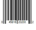 Barcode Image for UPC code 045816202002