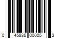 Barcode Image for UPC code 045836000053