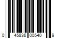 Barcode Image for UPC code 045836005409