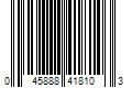 Barcode Image for UPC code 045888418103