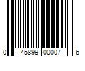 Barcode Image for UPC code 045899000076