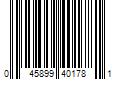 Barcode Image for UPC code 045899401781