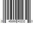 Barcode Image for UPC code 045899402320