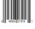 Barcode Image for UPC code 045908079161