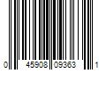 Barcode Image for UPC code 045908093631