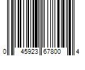 Barcode Image for UPC code 045923678004