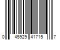 Barcode Image for UPC code 045929417157