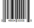 Barcode Image for UPC code 045934000085