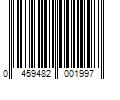 Barcode Image for UPC code 0459482001997