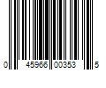 Barcode Image for UPC code 045966003535