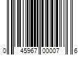 Barcode Image for UPC code 045967000076