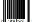 Barcode Image for UPC code 045986000071