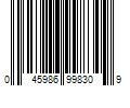 Barcode Image for UPC code 045986998309