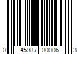 Barcode Image for UPC code 045987000063