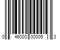 Barcode Image for UPC code 046000000053