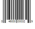 Barcode Image for UPC code 046000000329