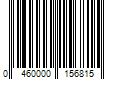 Barcode Image for UPC code 0460000156815