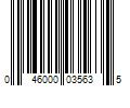 Barcode Image for UPC code 046000035635