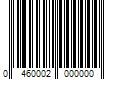 Barcode Image for UPC code 0460002000000