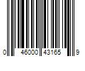 Barcode Image for UPC code 046000431659