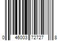 Barcode Image for UPC code 046003727278