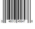 Barcode Image for UPC code 046013458476