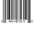 Barcode Image for UPC code 046014753105