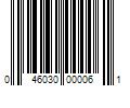 Barcode Image for UPC code 046030000061