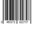 Barcode Image for UPC code 04603728227092