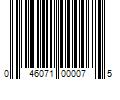 Barcode Image for UPC code 046071000075