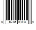 Barcode Image for UPC code 046081000089