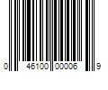 Barcode Image for UPC code 046100000069