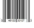 Barcode Image for UPC code 046100001073. Product Name: 