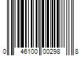 Barcode Image for UPC code 046100002988