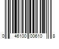 Barcode Image for UPC code 046100006108