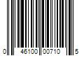 Barcode Image for UPC code 046100007105