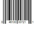 Barcode Image for UPC code 046100007211