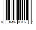 Barcode Image for UPC code 046132000051