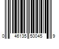 Barcode Image for UPC code 046135500459