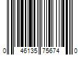 Barcode Image for UPC code 046135756740. Product Name: SYLVANIA Smart WiFi 60 Watt A19 Full Spectrum Medium Base (E-26) Dimmable Smart LED Light Bulb (4-Pack) | 75674