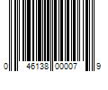 Barcode Image for UPC code 046138000079